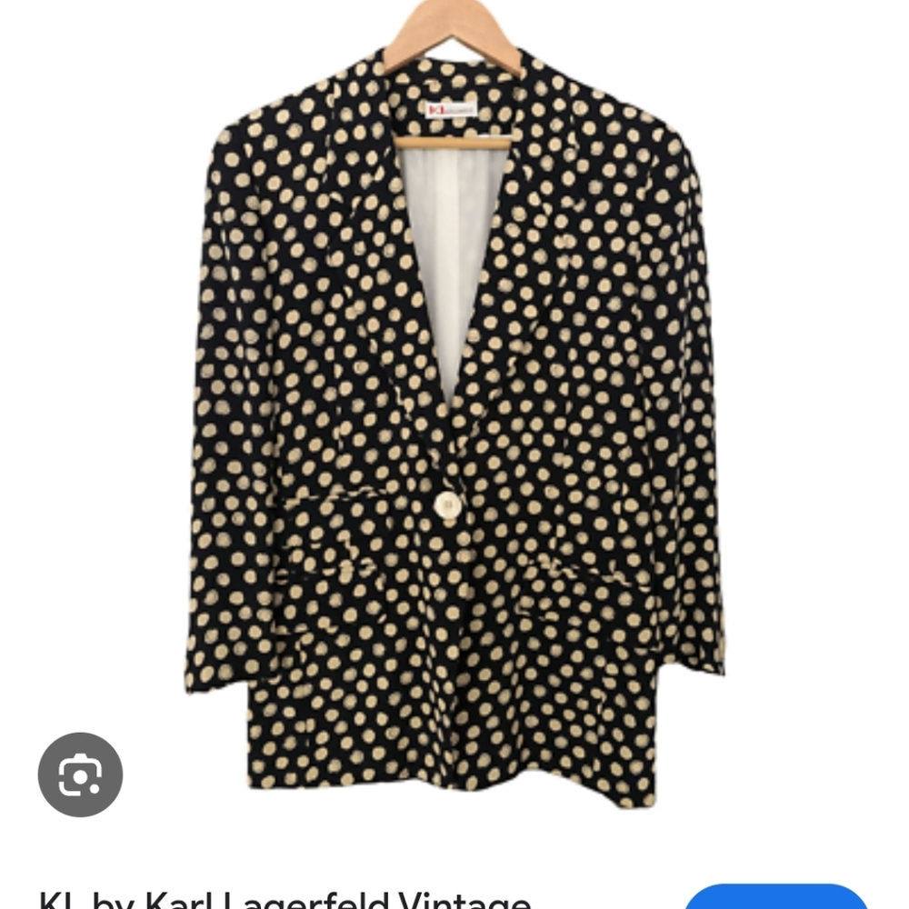 SAKS FIFTH AVE Silk Vintage Blazer SIZE 16